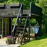 Wooden House With Animals And Kayaks Near Aalborg