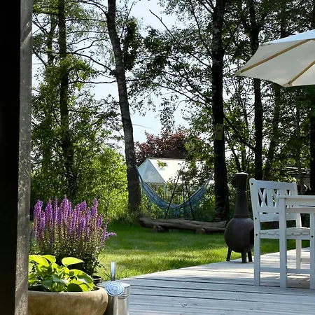 Wooden House With Animals And Kayaks Near Vakantiehuis Aalborg